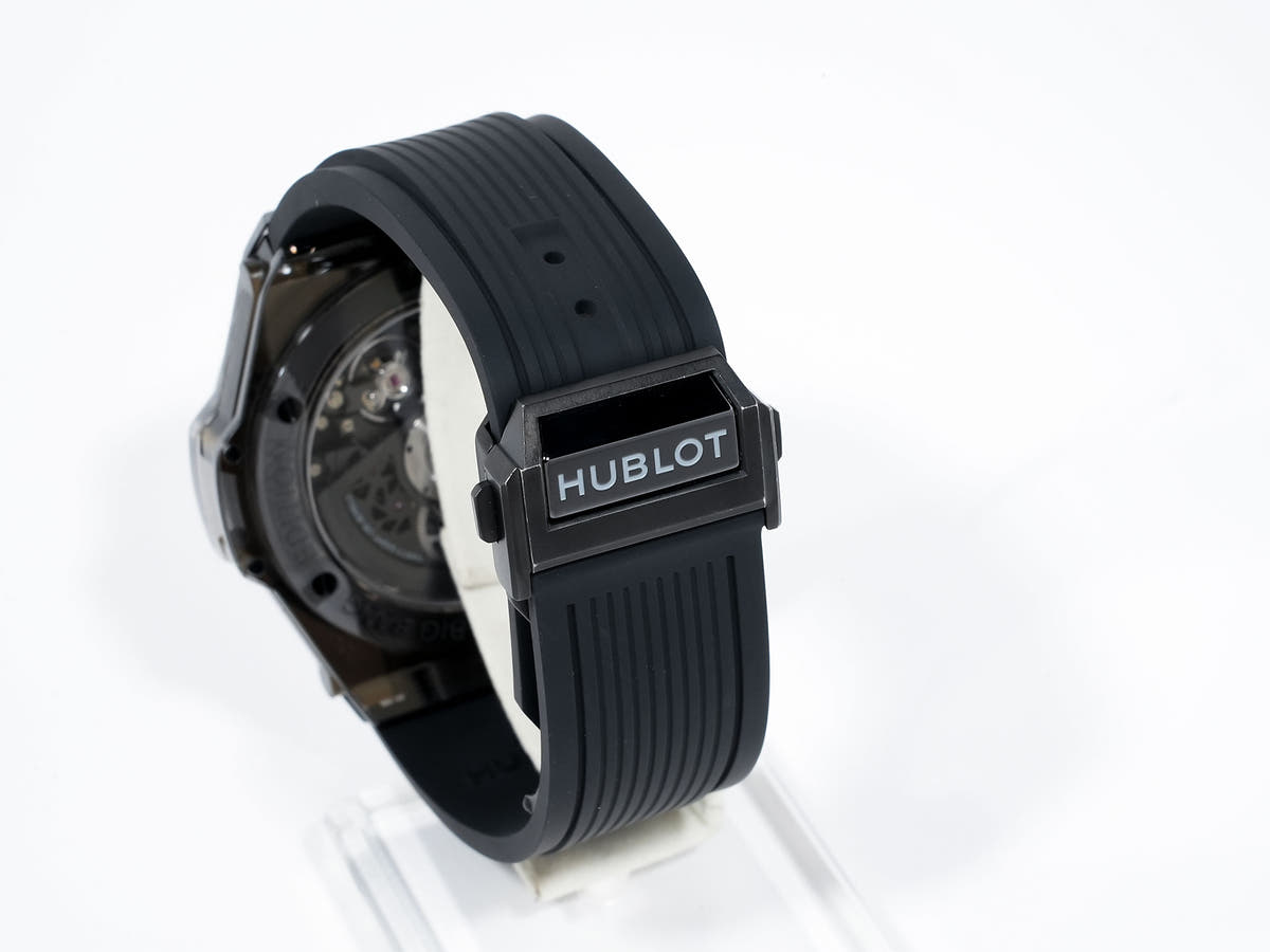 Hublot Big Bang Unico Sapphire All Black Ref.411.JB.4901.RT Skeleton Dial Used 2eoqmney