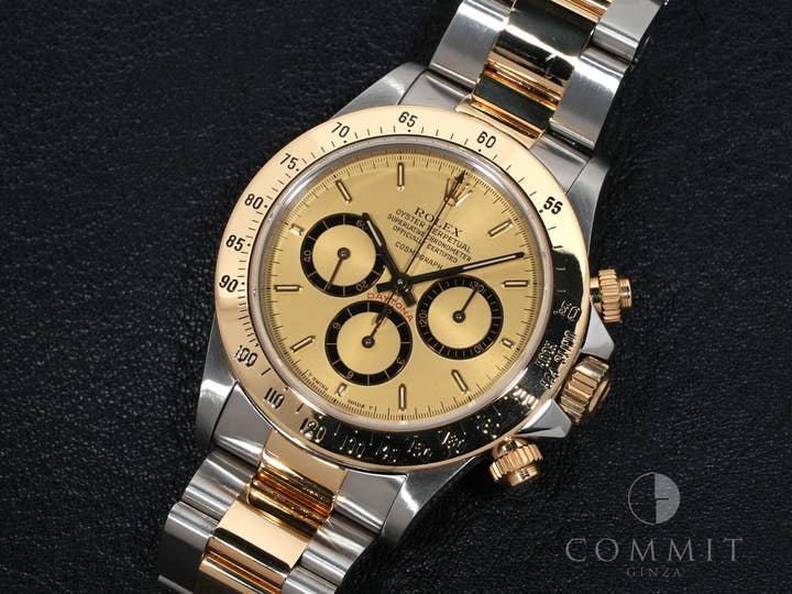 Rolex Daytona El Primero Ref. 16523 Stainless Steel/Yellow Gold Champagne Dial