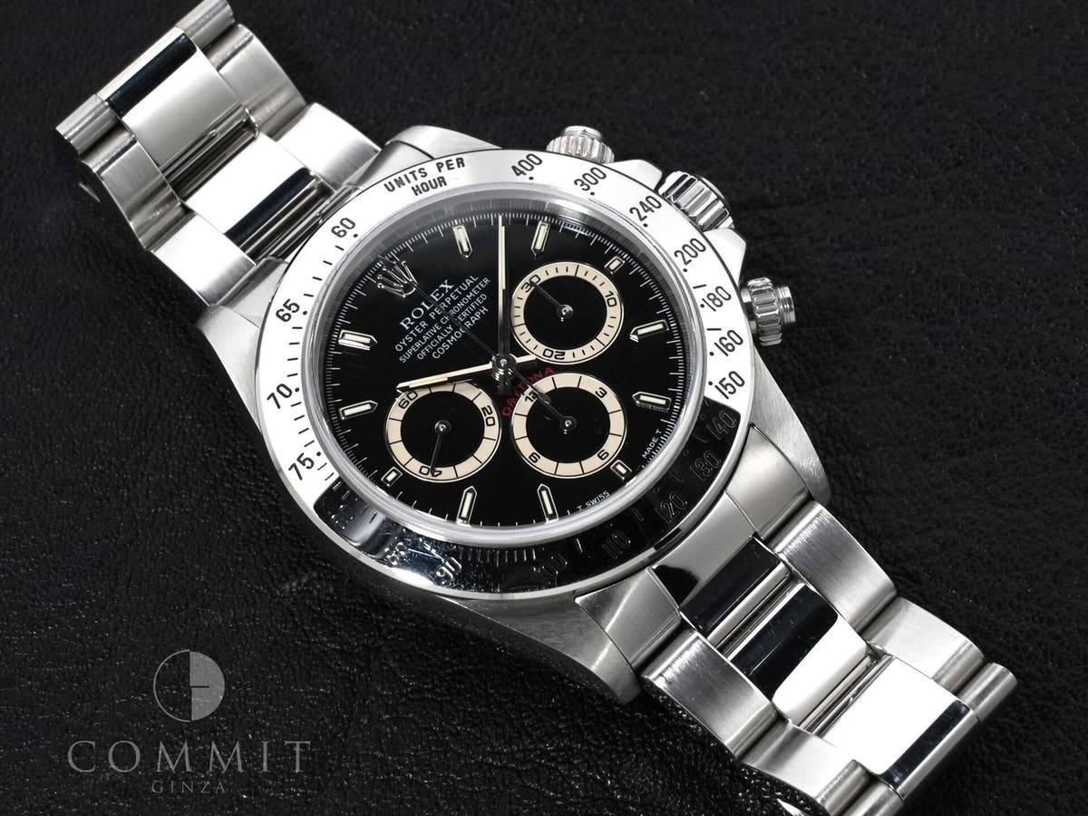 ロレックス デイトナ エルプリメロ Ref.16520 ブラック文字盤 中古 hg59ifg8