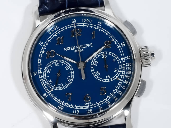 パテックフィリップ グランドコンプリケーション Ref.5370P-011 プラチナ グラン フー、本青七宝文字盤