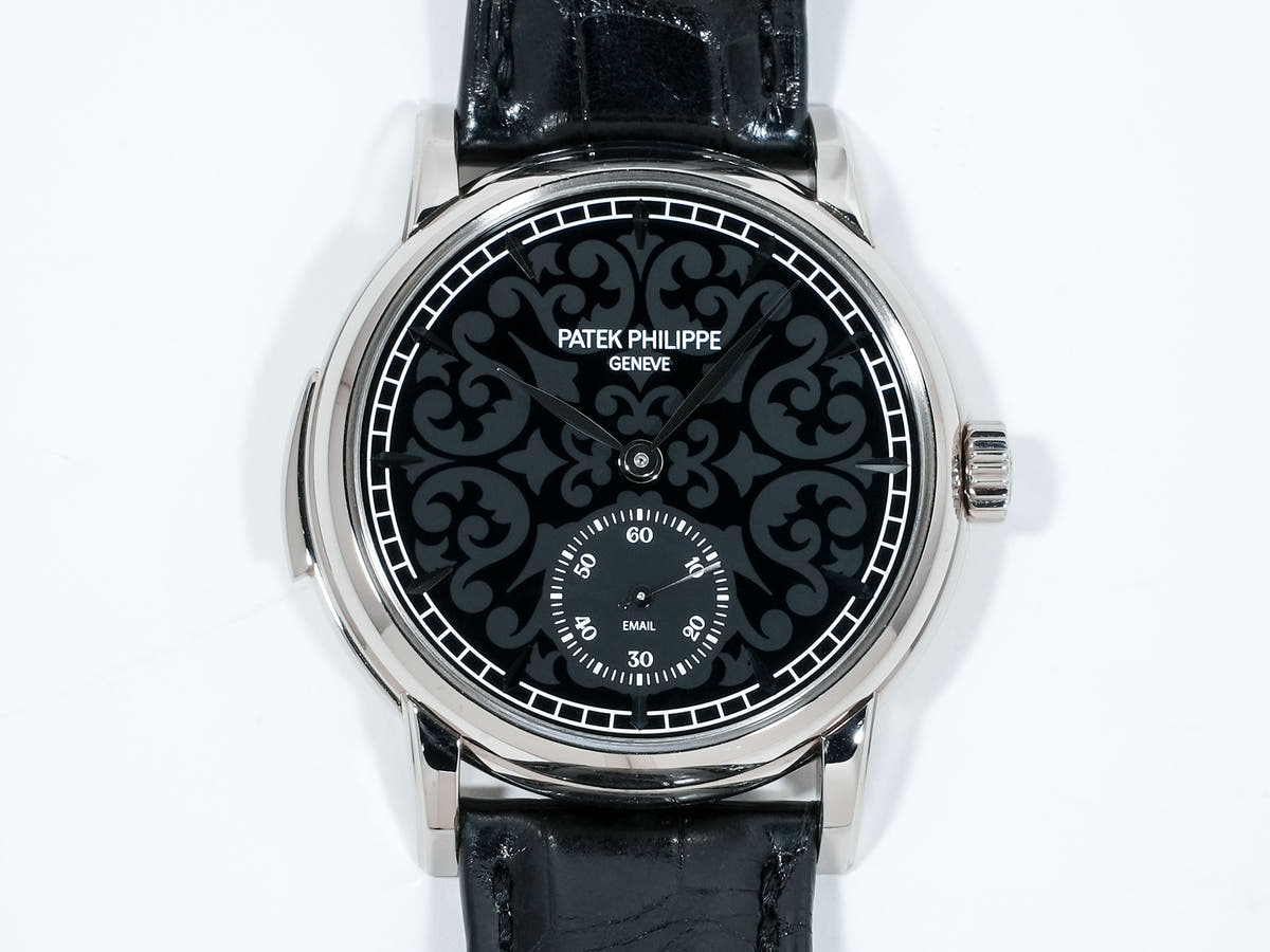 パテックフィリップ ミニッツリピーター Ref.5078G-010 ブラックエナメル文字盤 中古 aj2zpbe8
