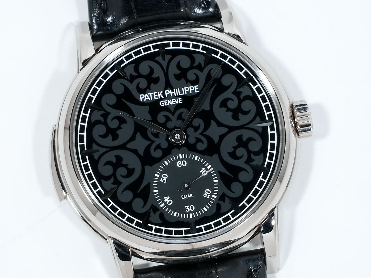 パテックフィリップ ミニッツリピーター Ref.5078G-010 ブラックエナメル文字盤 中古 aj2zpbe8