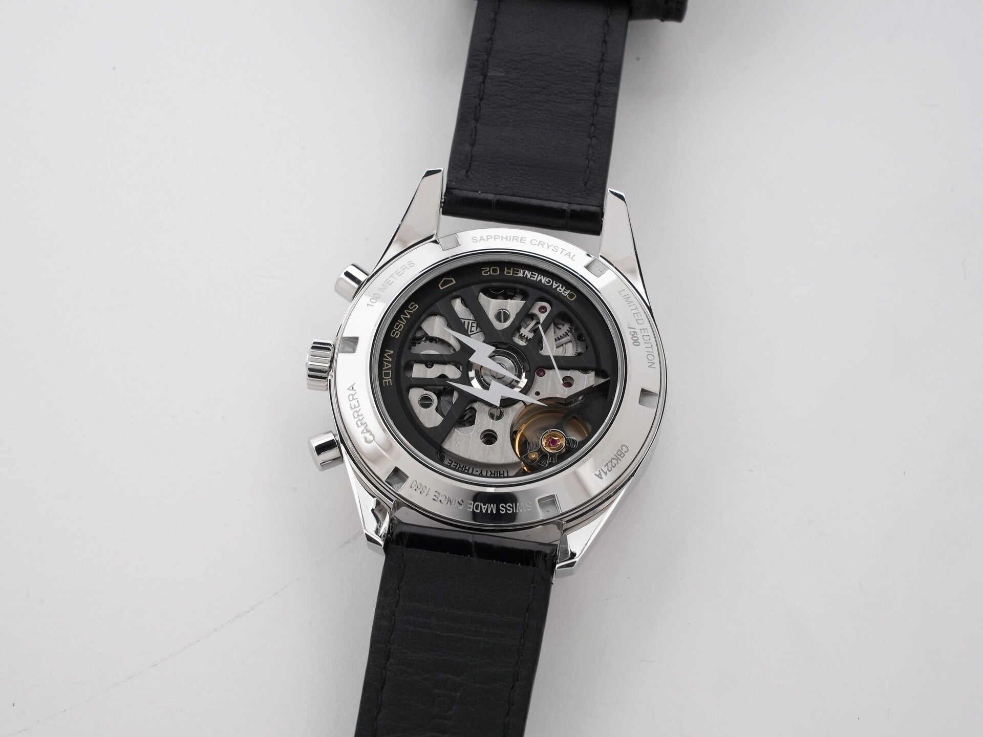 タグホイヤー カレラ フラグメント CBK221A.EB0171 ブラック 美