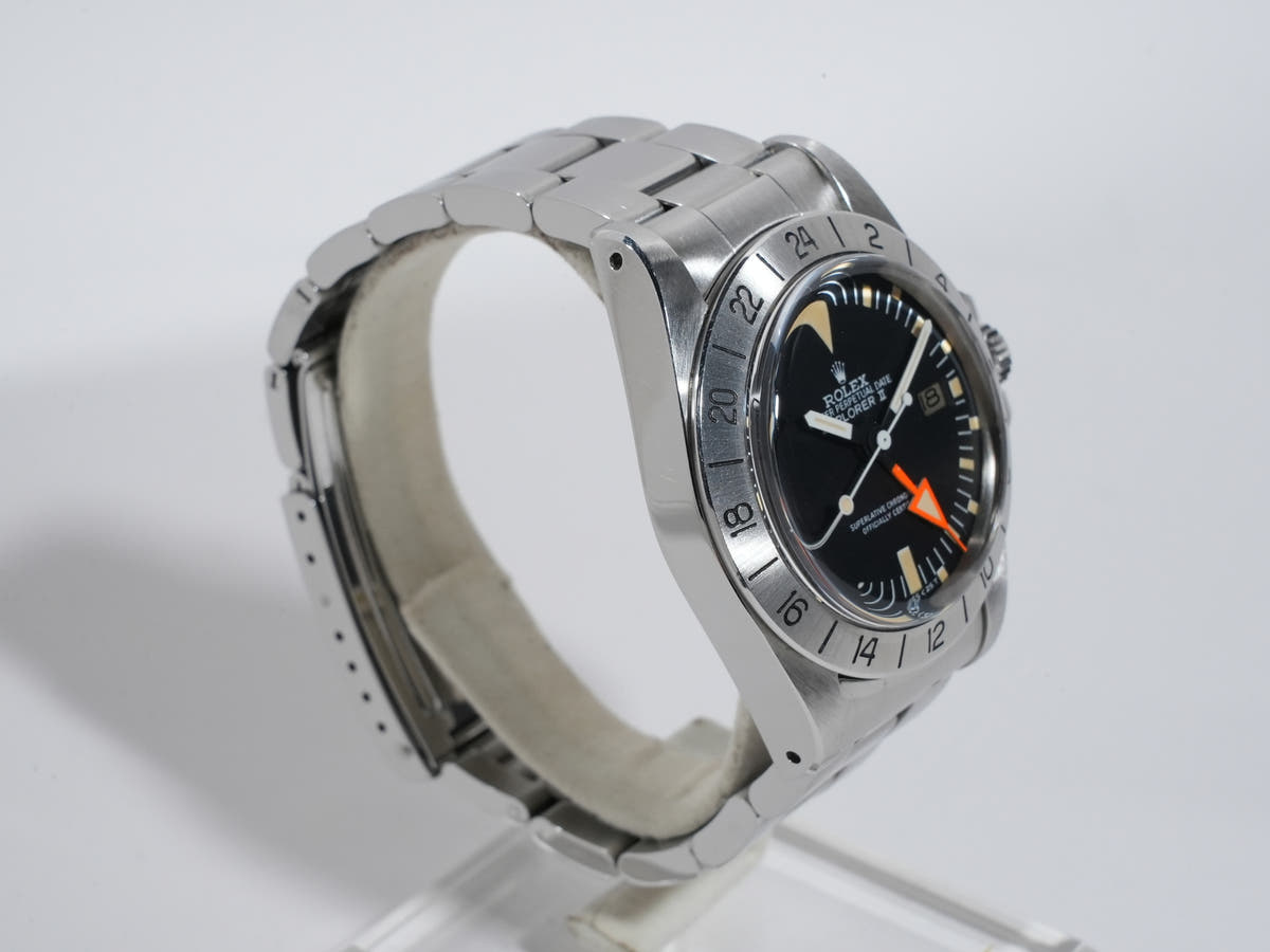 Rolex Explorer II Ref.1655 Black Dial Used dckk3bp2