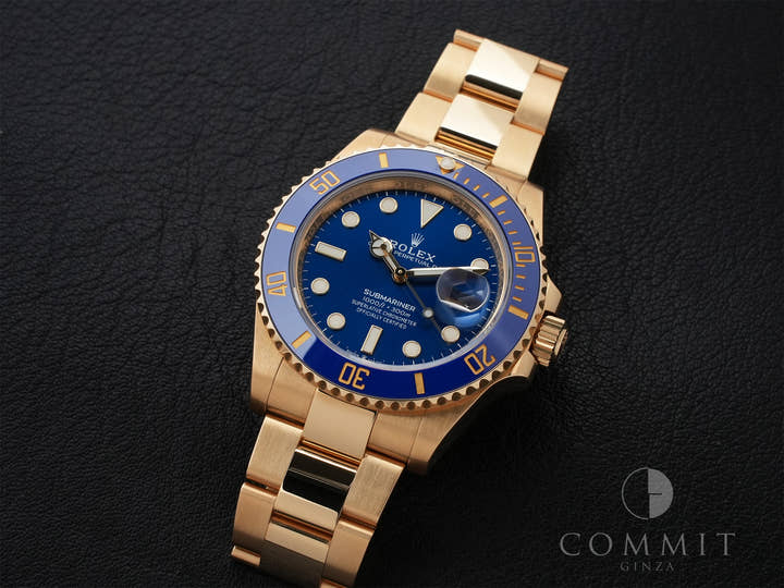 Rolex Submariner Date Ref. 126618LB Yellow Gold Blue Dial