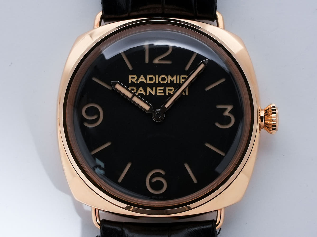 パネライ ラジオミール 3DAYS オロローザ Ref.PAM00379 ブラウン文字盤 中古 j28gm965