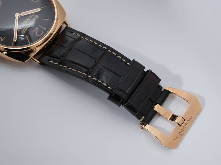 パネライ ラジオミール 3DAYS オロローザ Ref.PAM00379 ブラウン文字盤 中古 j28gm965