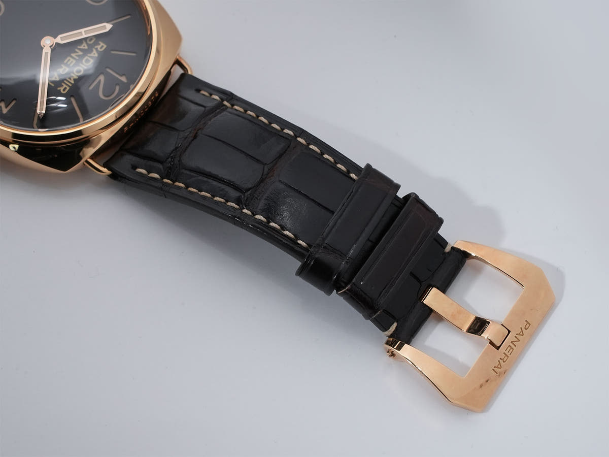 パネライ ラジオミール 3DAYS オロローザ Ref.PAM00379 ブラウン文字盤 中古 j28gm965
