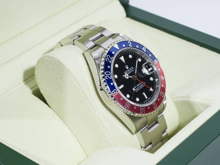 Rolex GMT-Master II Ref. 16710 Stainless Steel Black Dial Oyster Bracelet