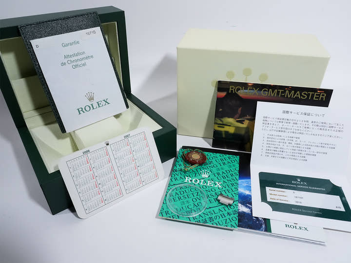 Rolex GMT-Master II Ref. 16710 Stainless Steel Black Dial Oyster Bracelet