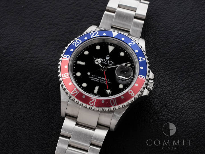 Rolex GMT-Master II Ref. 16710 Stainless Steel Black Dial Oyster Bracelet