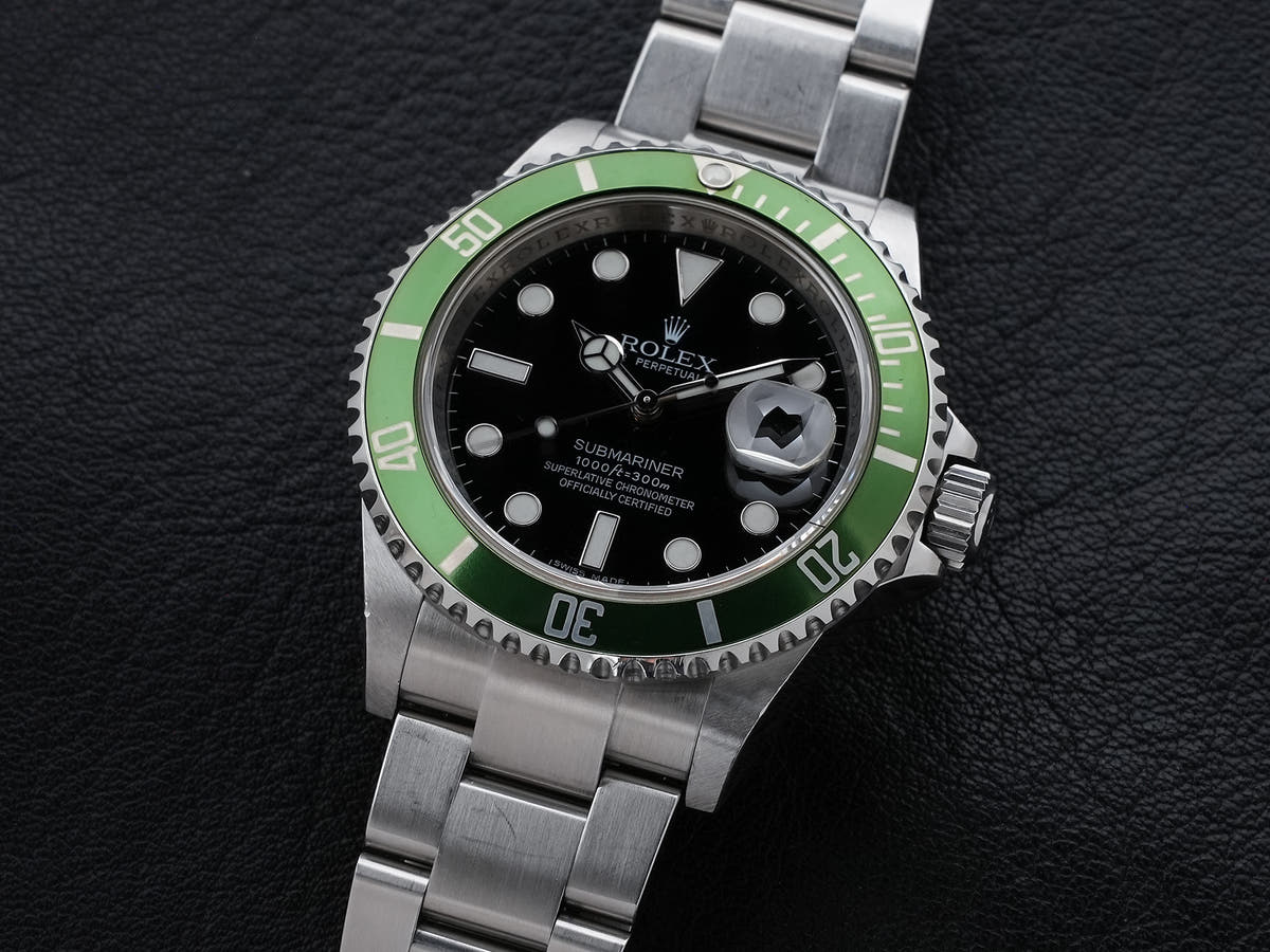 ロレックス サブマリーナー デイト Ref.16610LV ブラック文字盤 中古 TCR58870