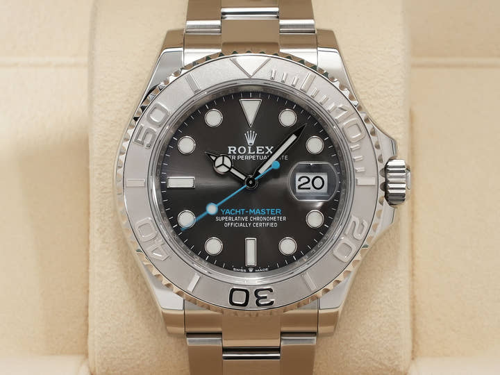 Rolex Yacht-Master 40 Ref. 126622 Stainless Steel/Platinum Slate Dial