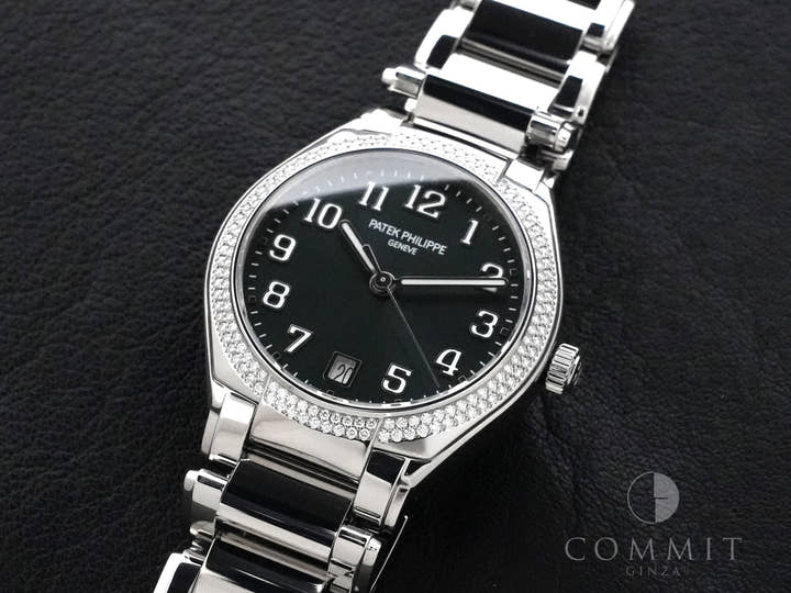 パテックフィリップ Twenty-4 Ref.7300/1200A-011 ステンレススチール オリーブグリーン ソレイユ文字盤