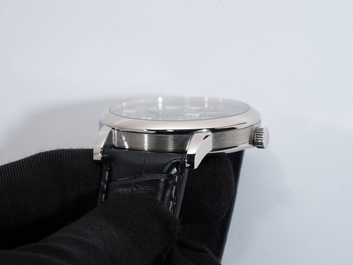 A. Lange &amp; Söhne Grand Lange 1 Luminous Ref.115.028 18KWG Black Dial Used zdw748de