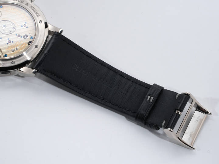 A.ランゲ＆ゾーネ グランド ランゲ1 ルミナス Ref.115.028 18KWG ブラック文字盤 中古 zdw748de