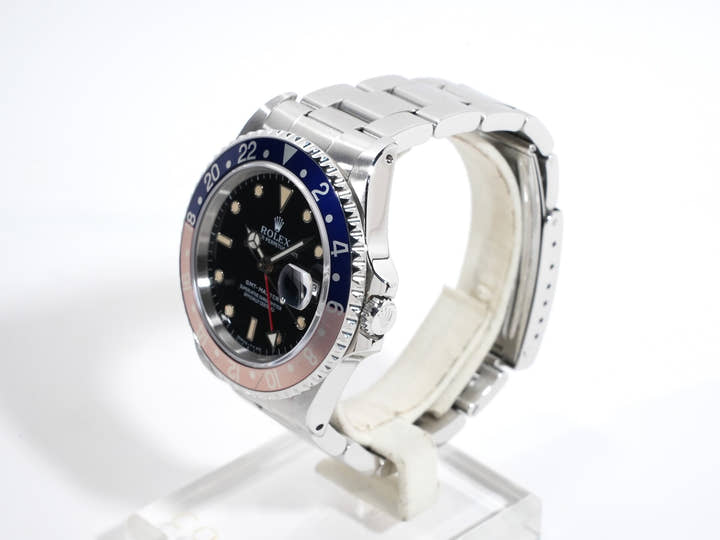 ロレックス GMTマスター Ref.16700 ステンレススチール ブラック文字盤 オイスターブレスレット