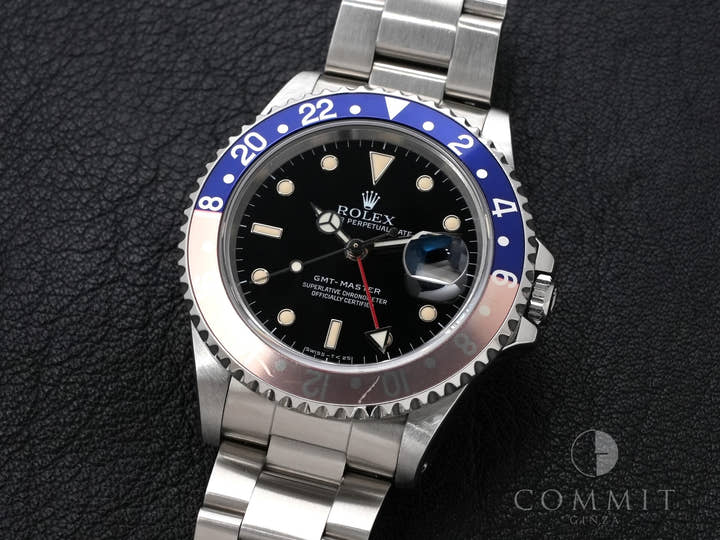 ロレックス GMTマスター Ref.16700 ステンレススチール ブラック文字盤 オイスターブレスレット