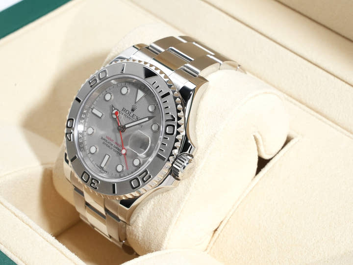 Rolex Yacht-Master 40 Ref. 116622 Stainless Steel/Platinum with Rollegium Dial