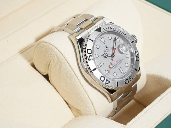 Rolex Yacht-Master 40 Ref. 116622 Stainless Steel/Platinum with Rollegium Dial