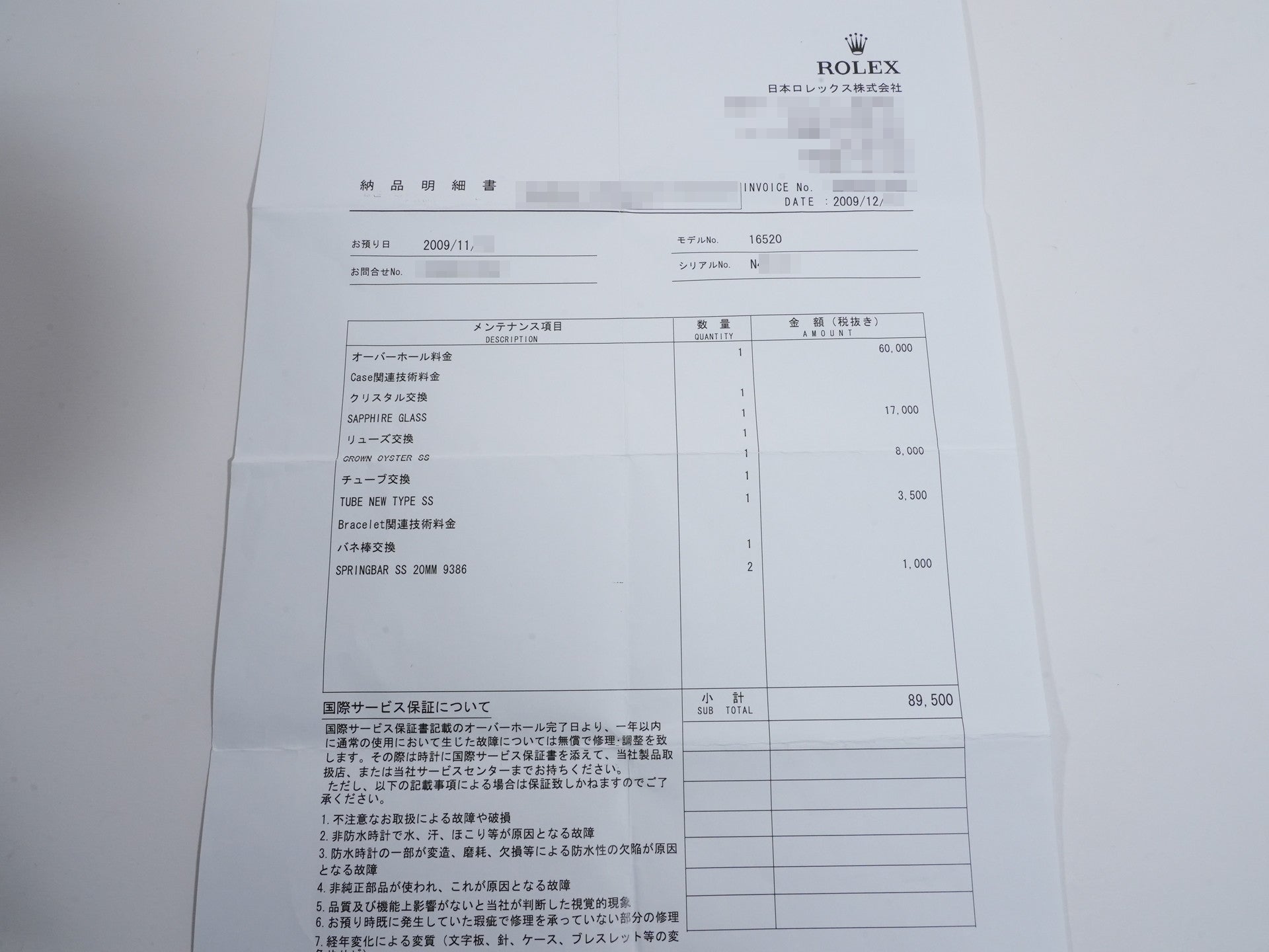 ロレックス デイトナ エルプリメロ Ref.16520 SS ホワイト文字盤