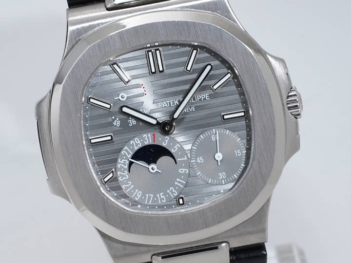 Patek Philippe Nautilus Petite Complication Ref. 5712G-001 White Gold Slate Dial