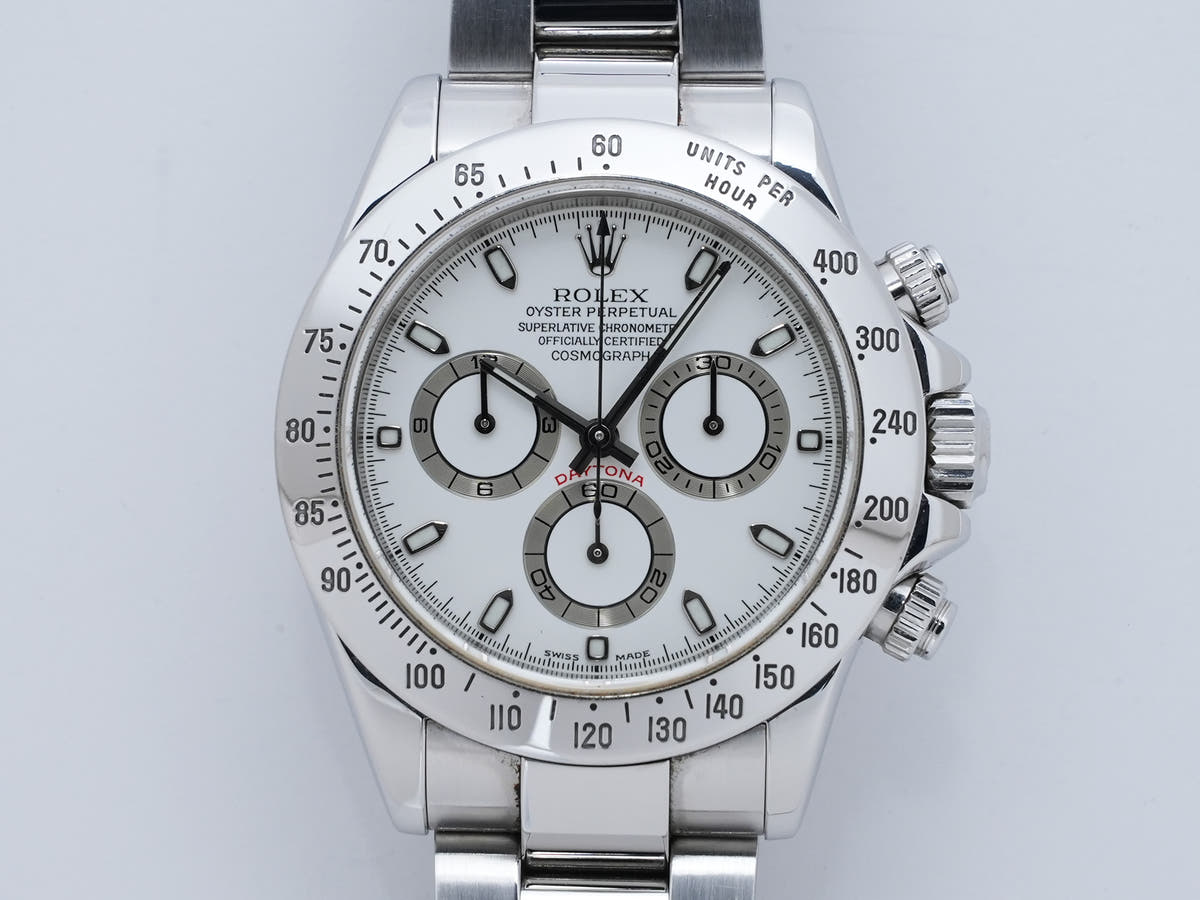 ロレックス デイトナ Ref.116520 SS アイボリー文字盤 中古 ham4sszi