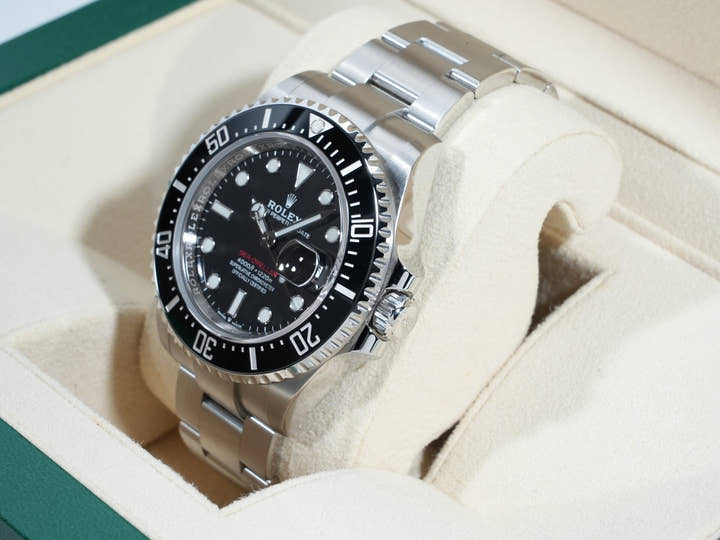 ロレックス シードゥエラー Ref.126600 ステンレススチール ブラック文字盤