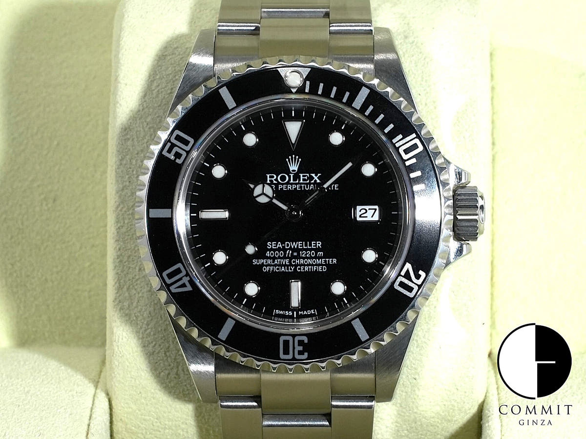 Rolex Sea-Dweller Ref. 16600 Stainless Steel Black Dial