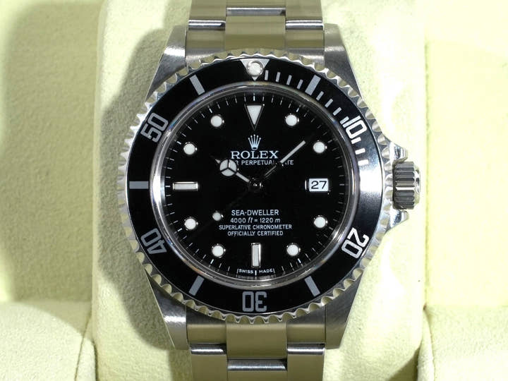 Rolex Sea-Dweller Ref. 16600 Stainless Steel Black Dial