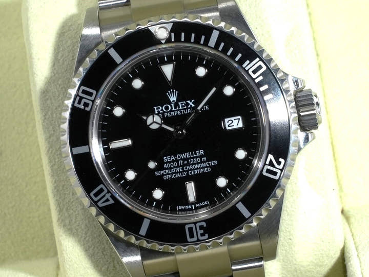 Rolex Sea-Dweller Ref. 16600 Stainless Steel Black Dial