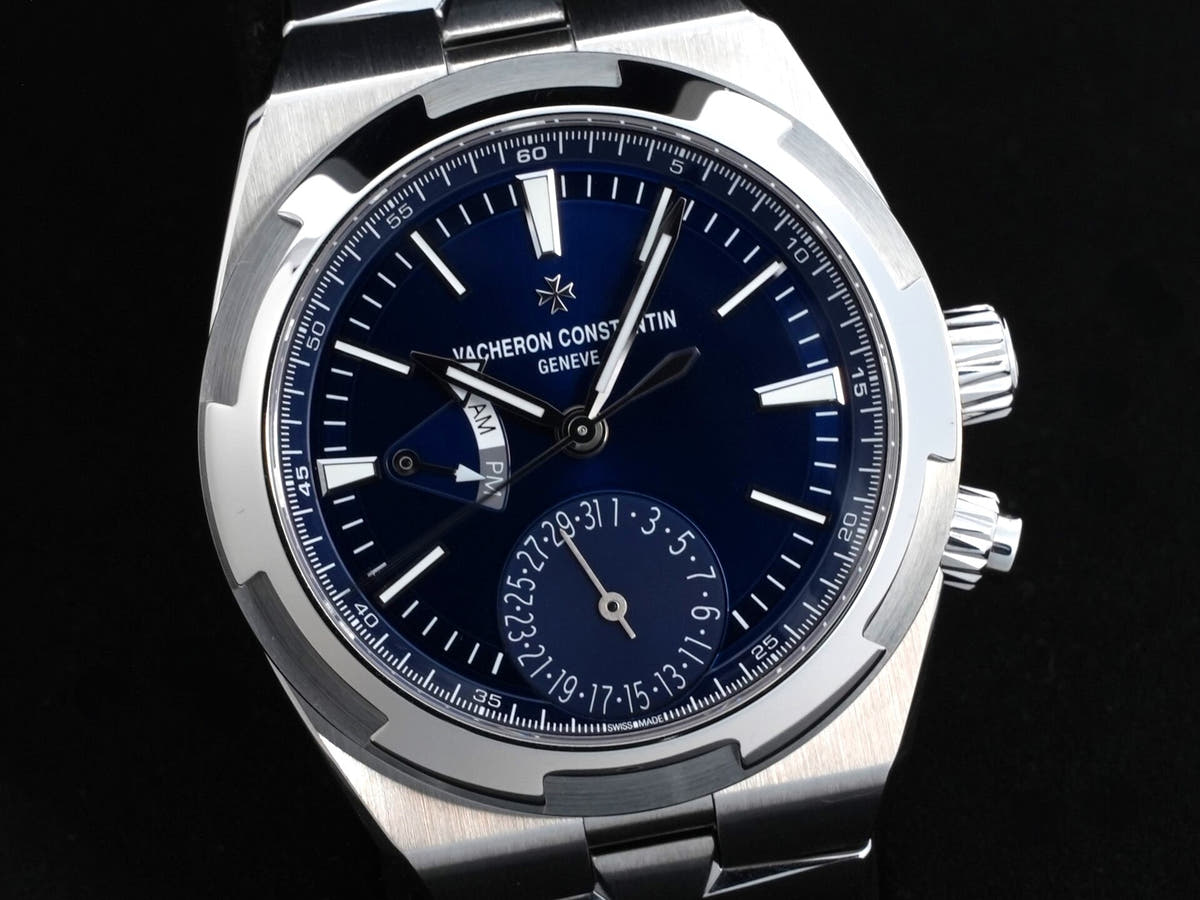 Vacheron Constantin Overseas Dual Time Ref.7900V/110A-B334 Blue Dial Used heqqbe3d