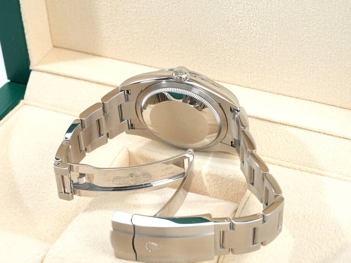 ロレックス オイスターパーペチュアル36 Ref.126000 ステンレススチール グリーン文字盤