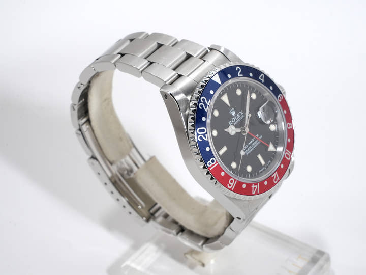 ロレックス GMTマスター Ref.16700 ステンレススチール ブラック文字盤 オイスターブレスレット