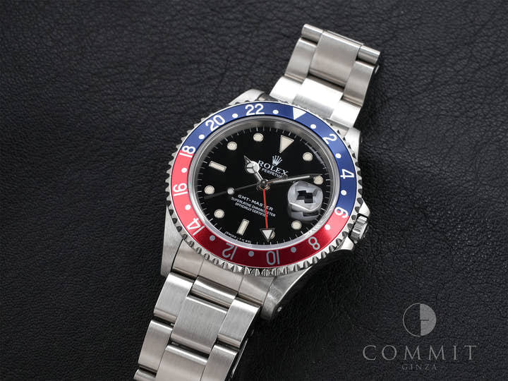 ロレックス GMTマスター Ref.16700 ステンレススチール ブラック文字盤 オイスターブレスレット