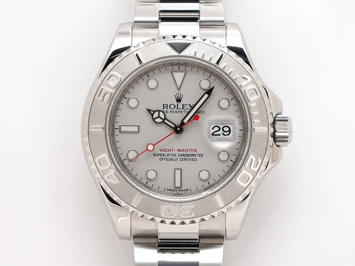 Rolex Yacht-Master 40 Ref. 116622 Stainless Steel/Platinum with Rollegium Dial