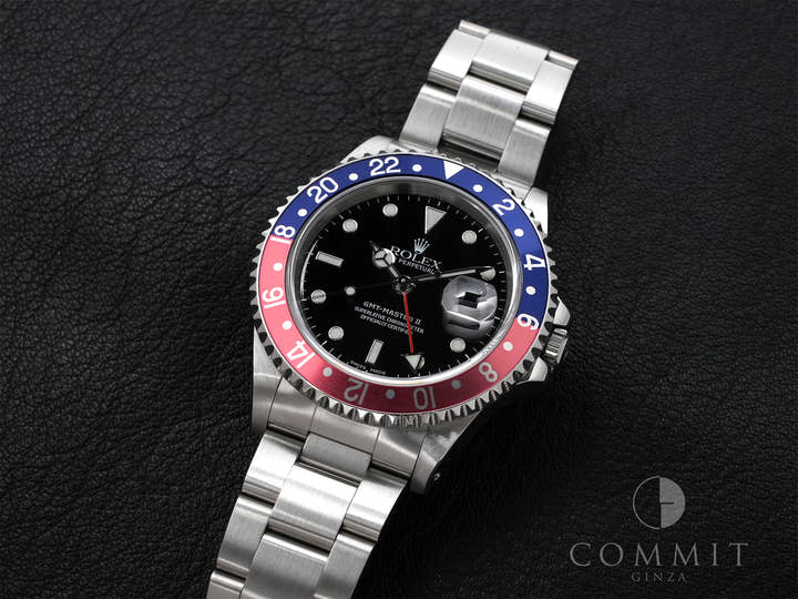 Rolex GMT-Master II Ref. 16710 Stainless Steel Black Dial Oyster Bracelet
