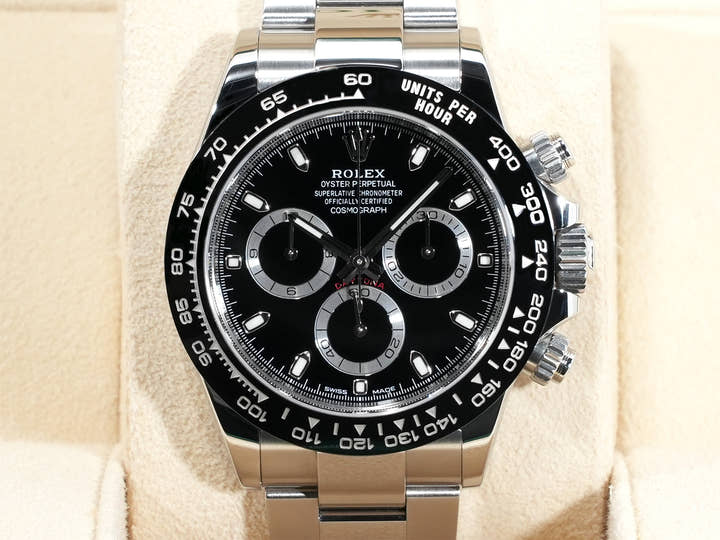 Rolex Daytona Ref. 116500LN Stainless Steel Black Dial