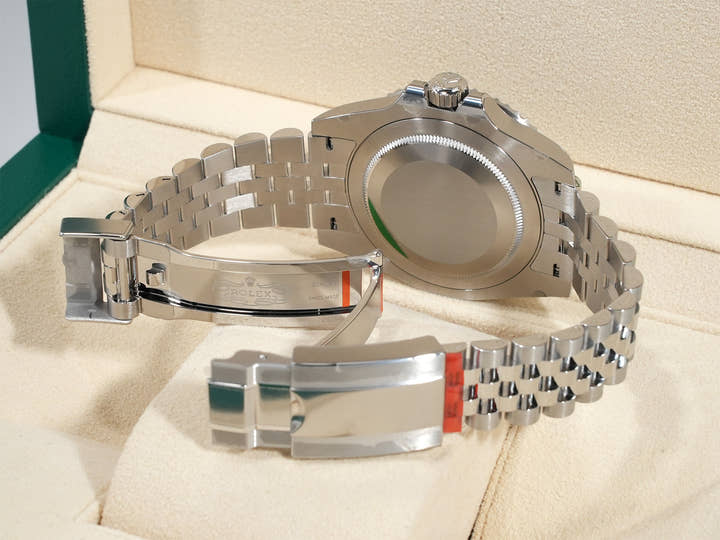 Rolex GMT-Master II Ref. 126710BLNR Stainless Steel Black Dial Jubilee Bracelet