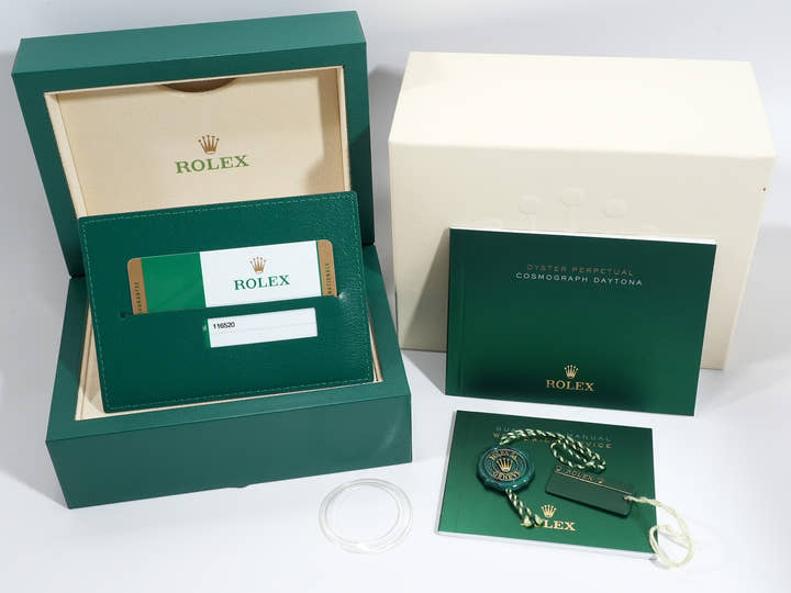 Rolex Daytona Ref. 116520 Stainless Steel Black Dial