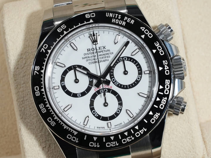Rolex Daytona Ref. 126500LN Stainless Steel White Dial