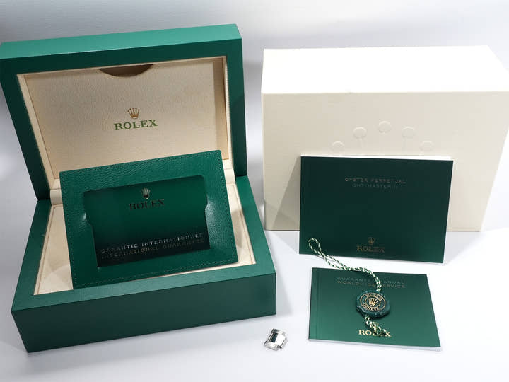 Rolex GMT-Master II Ref. 126710GRNR Stainless Steel Black Dial Oyster Bracelet