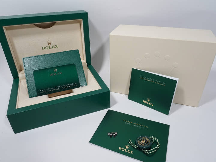 Rolex GMT-Master II Ref. 126720VTNR Stainless Steel Black Dial Jubilee Bracelet