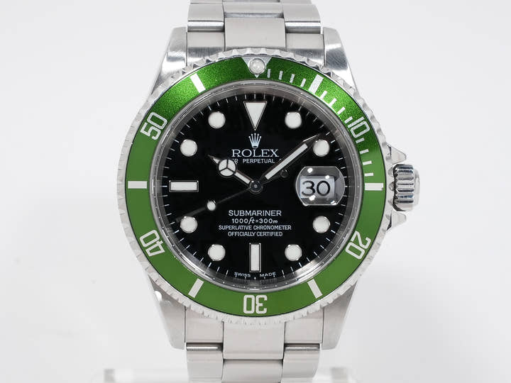 Rolex Submariner Date Ref. 16610LV Stainless Steel Black Dial