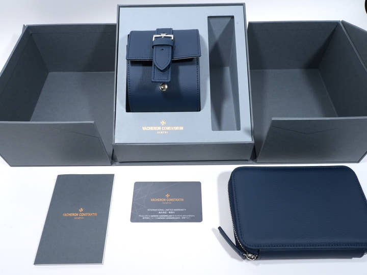 Vacheron Constantin Patrimony Manual Winding Ref.81180/000R-B518 Blue Dial Unused 5qsyf98j