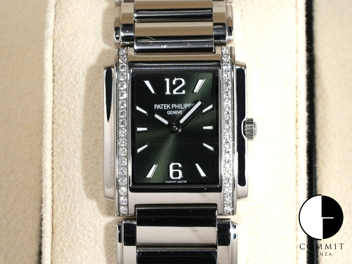 パテックフィリップ Twenty-4 Ref.4910/1200A-011 オリーブグリーン文字盤 中古 by3yjjds