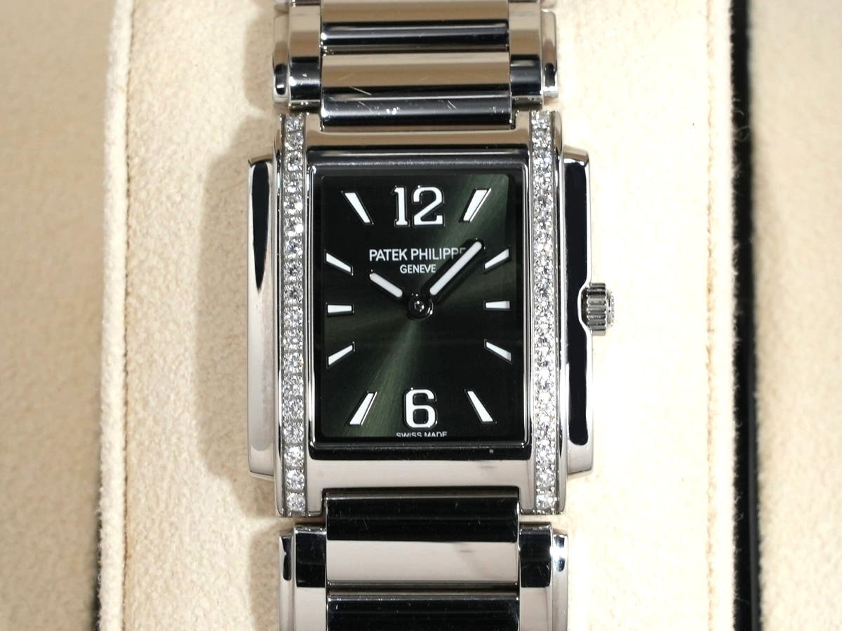パテックフィリップ Twenty-4 Ref.4910/1200A-011 オリーブグリーン文字盤 中古 by3yjjds