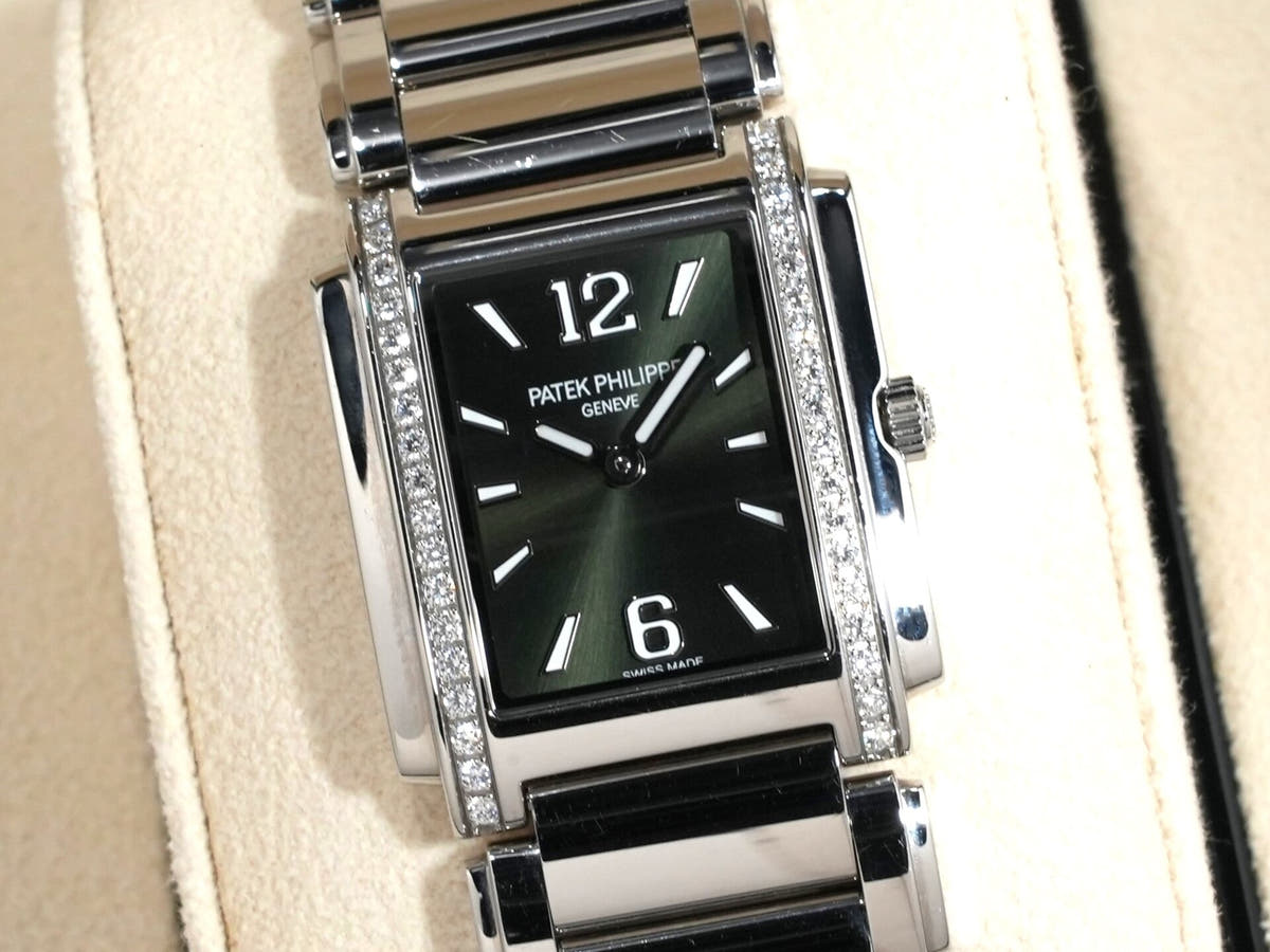 パテックフィリップ Twenty-4 Ref.4910/1200A-011 オリーブグリーン文字盤 中古 by3yjjds