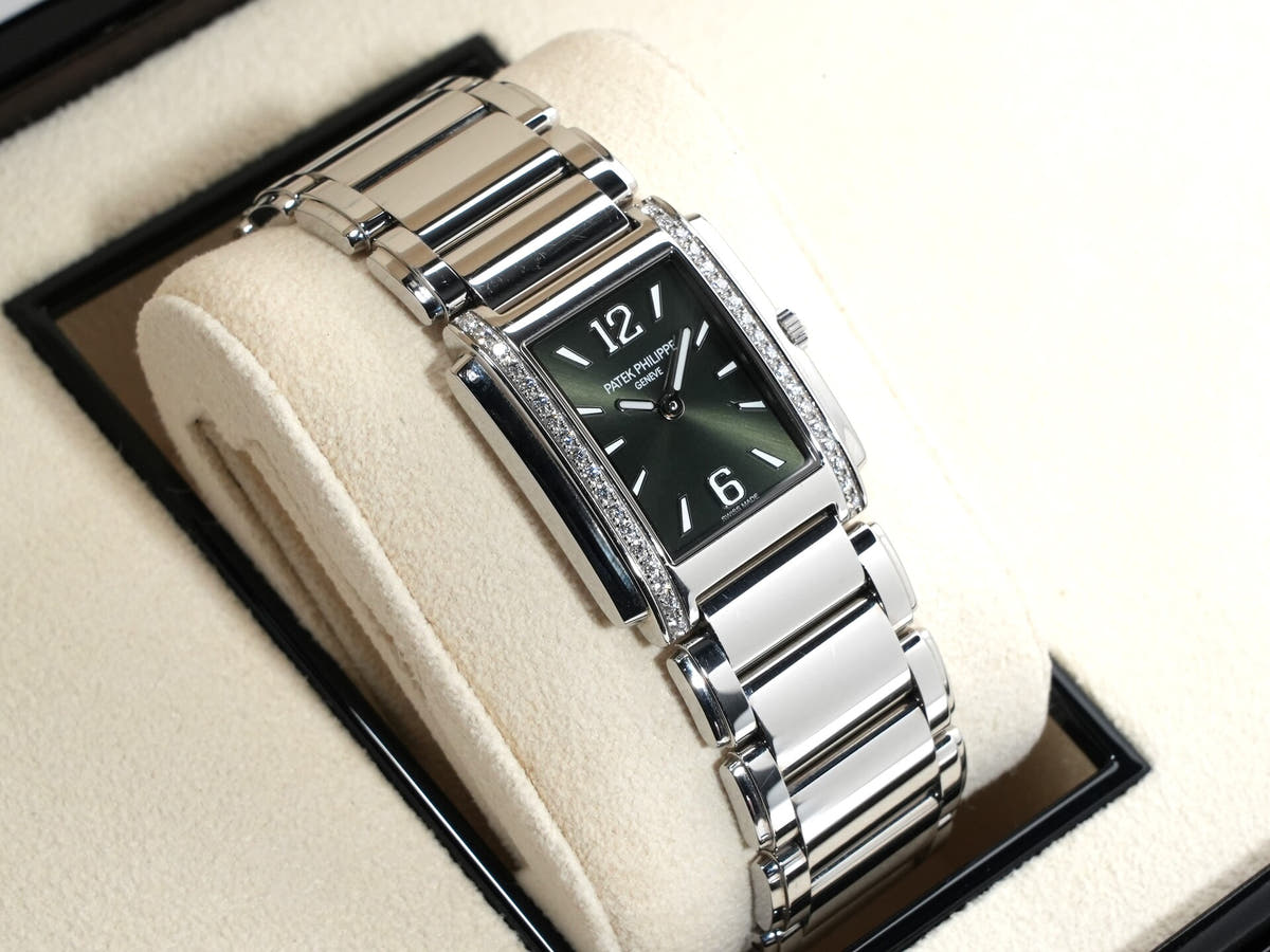 パテックフィリップ Twenty-4 Ref.4910/1200A-011 オリーブグリーン文字盤 中古 by3yjjds