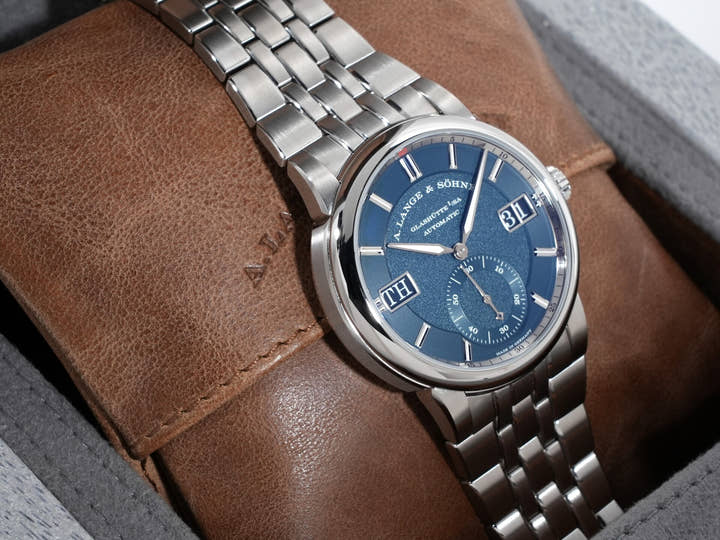 A. Lange &amp; Söhne Odysseus Ref.363.179 Dark blue dial Very good condition 538k5ik6